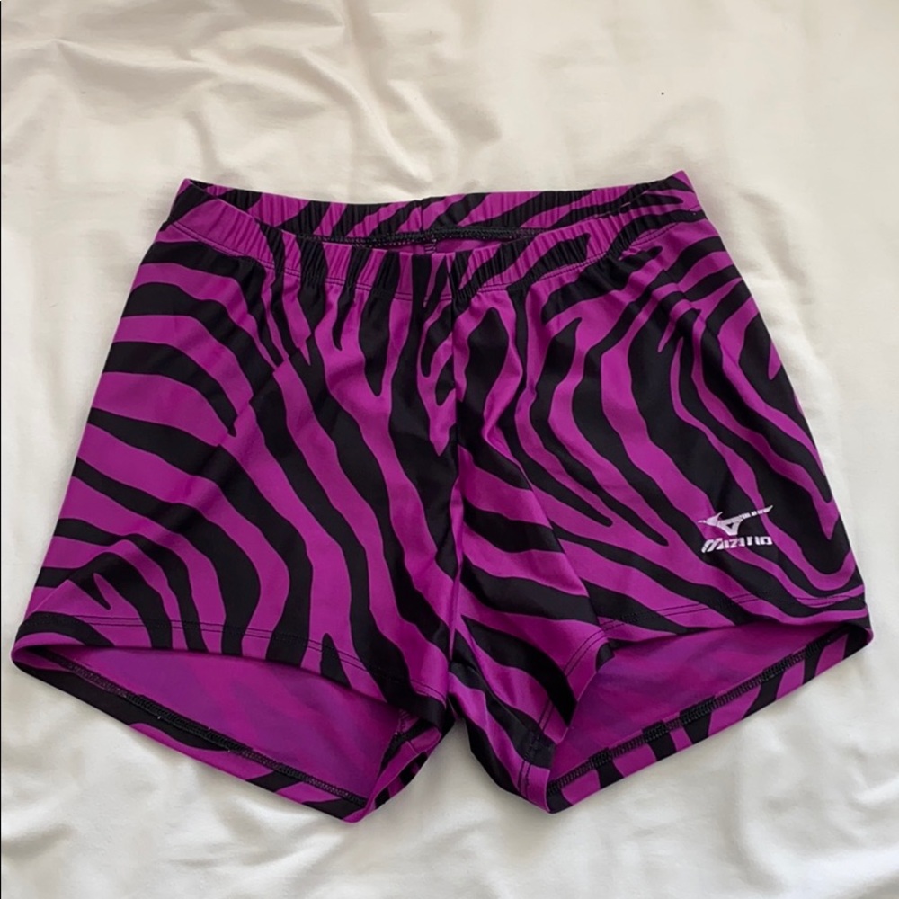 Mizuno Purple Zebra Dance Spandex